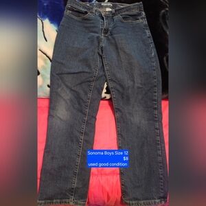 Sonoma Kids' Deep Blue Denim Jeans